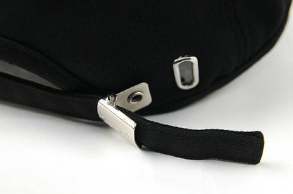 スウェット 6パネル ラウンドキャップ BIGWATCH正規品 黒 ブラック コットン ローキャップ ビッグサイズ コットン SCP-10R