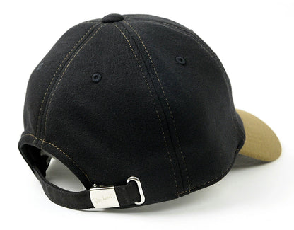 スウェット 6パネルキャップ BIGWATCH正規品 ブラック/ブラウン コットンキャップ ビッグサイズ ビッグワッチ SCP-11 春夏 秋