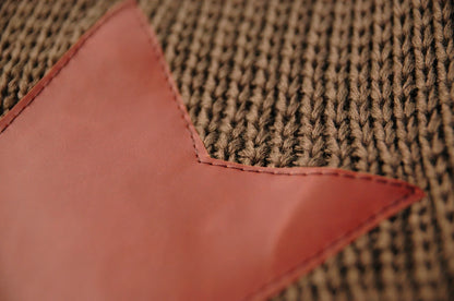 ラージスター BIGWATCH ビッグワッチ 正規品 カーキブラウンニットキャップ ロック系 ルーズ ニットワッチ ニット帽子 ST-02 春 秋 冬