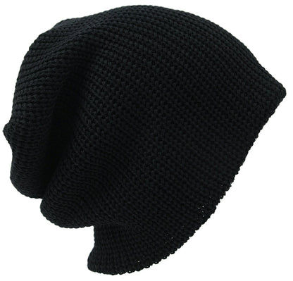 ラージスケール BIGWATCH ビッグワッチ 正規品 ブラック 黒 ニットキャップ ロック系 ルーズ ニットワッチ ニット帽子 サイズ ST-03 春 秋 冬