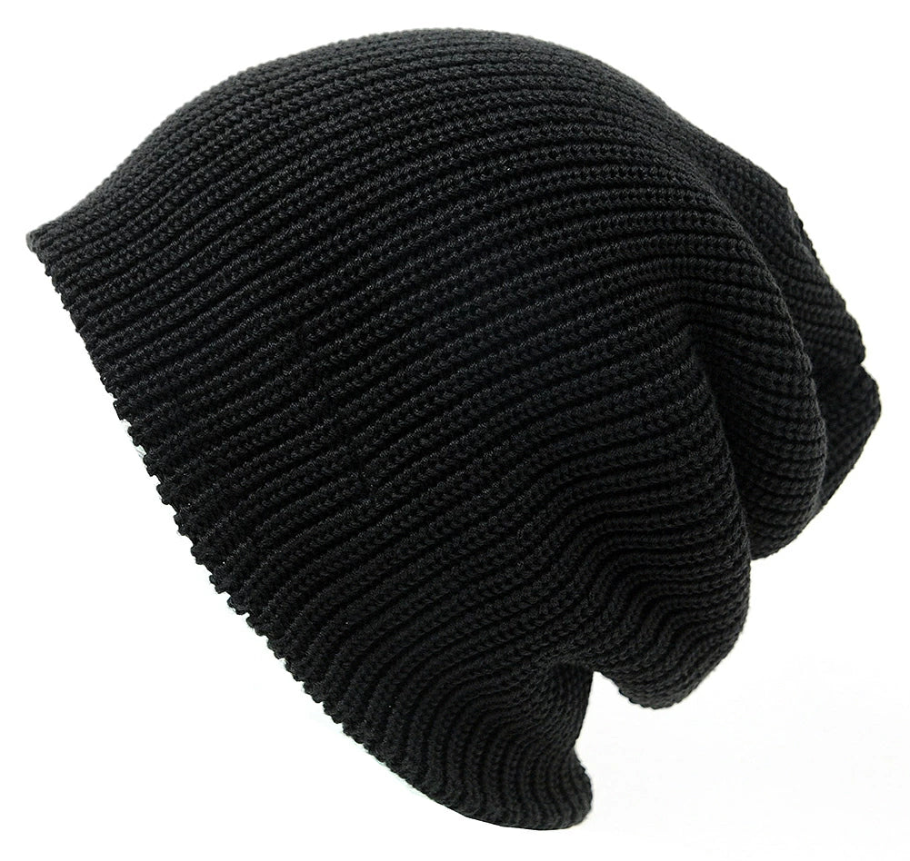 ショート ラージスケール ビッグワッチ BIGWATCH正規品 ブラック 黒 ST-05 ローゲージ ニットキャップ ルーズ ニットワッチ ニット帽 折り返し