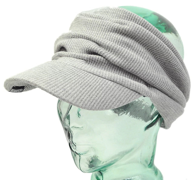 サーマル ターバンバイザーBIGWATCH正規品 MIXグレー ゴルフ ビッグワッチ サンバイザー 帽子 ターバン ヘアバンド STB-03 春 夏 秋 UVケア