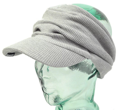 サーマル ターバンバイザーBIGWATCH正規品 MIXグレー ゴルフ ビッグワッチ サンバイザー 帽子 ターバン ヘアバンド STB-03 春 夏 秋 UVケア