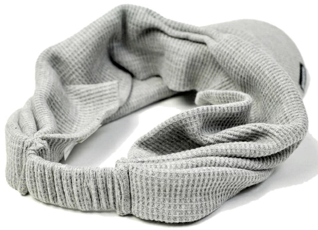 サーマル ターバンバイザーBIGWATCH正規品 MIXグレー ゴルフ ビッグワッチ サンバイザー 帽子 ターバン ヘアバンド STB-03 春 夏 秋 UVケア