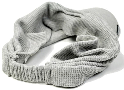 サーマル ターバンバイザーBIGWATCH正規品 MIXグレー ゴルフ ビッグワッチ サンバイザー 帽子 ターバン ヘアバンド STB-03 春 夏 秋 UVケア