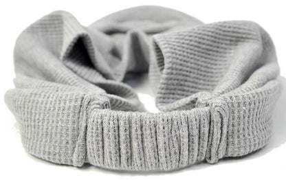 サーマル ターバンバイザーBIGWATCH正規品 MIXグレー ゴルフ ビッグワッチ サンバイザー 帽子 ターバン ヘアバンド STB-03 春 夏 秋 UVケア