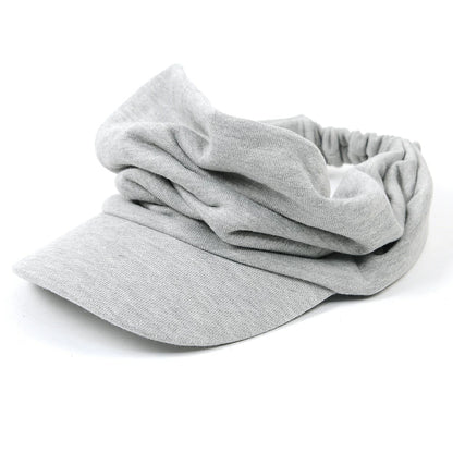 ターバンバイザー BIGWATCH MIXグレー サンバイザー 帽子 ターバン ヘアバンド STB-08 ビッグサイズ BIGWATCH正規品 ビッグワッチ ゴルフ 春 夏 秋