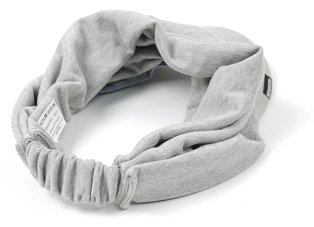 ターバンバイザー BIGWATCH MIXグレー サンバイザー 帽子 ターバン ヘアバンド STB-08 ビッグサイズ BIGWATCH正規品 ビッグワッチ ゴルフ 春 夏 秋