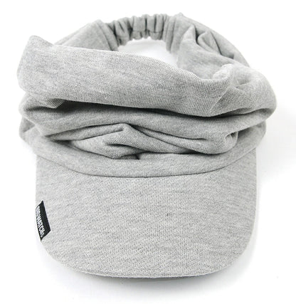 ターバンバイザー BIGWATCH MIXグレー サンバイザー 帽子 ターバン ヘアバンド STB-08 ビッグサイズ BIGWATCH正規品 ビッグワッチ ゴルフ 春 夏 秋