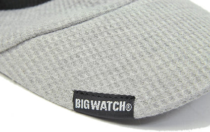 サーマル ターバンバイザーBIGWATCH正規品 MIXグレー ゴルフ ビッグワッチ サンバイザー 帽子 ターバン ヘアバンド STB-03 春 夏 秋 UVケア