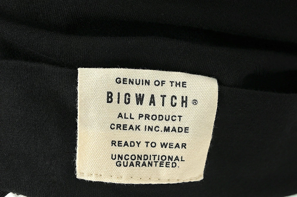 シェード ニット BIGWATCH正規品 黒 T-01 春 夏 秋 UVケア