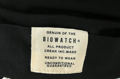 シェード ニット BIGWATCH正規品 黒 T-01 春 夏 秋 UVケア