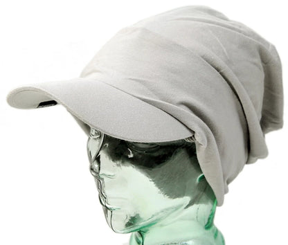 シェード ニットBIGWATCH正規品 ライトグレー ワークキャップ ルーズ ニットワッチ ビッグワッチ つば付帽子 サイズ T-02 春 夏 秋 UVケア