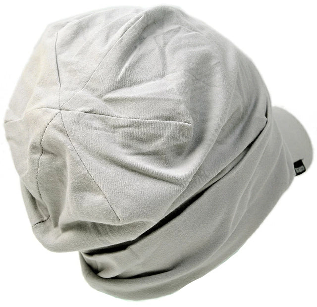 シェード ニットBIGWATCH正規品 ライトグレー ワークキャップ ルーズ ニットワッチ ビッグワッチ つば付帽子 サイズ T-02 春 夏 秋 UVケア