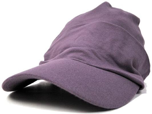 シェード ニットBIGWATCH正規品 パープル ニットキャップ ルーズ ワークキャップ ビッグワッチ 帽子 つば付きニット帽 T-09 春 夏 秋 UVケア
