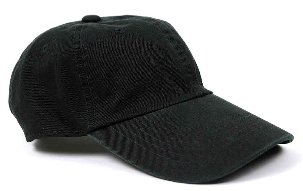 コットン キャップ BIGWATCH正規品 8色 黒/ブラック ローキャップ ビッグサイズ ビッグワッチ 6パネルキャップ TCP-01