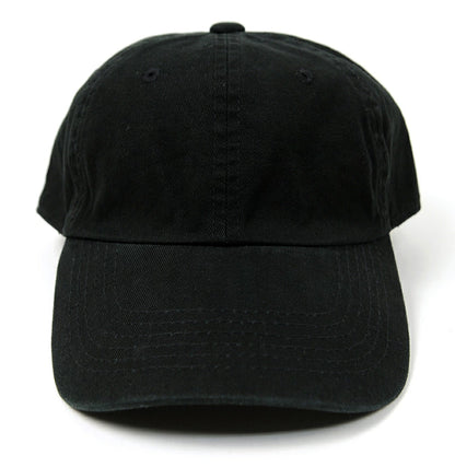 コットン キャップ BIGWATCH正規品 8色 黒/ブラック ローキャップ ビッグサイズ ビッグワッチ 6パネルキャップ TCP-01