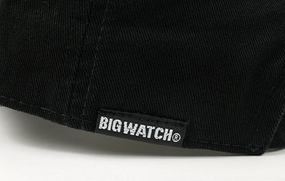 コットン キャップ BIGWATCH正規品 8色 黒/ブラック ローキャップ ビッグサイズ ビッグワッチ 6パネルキャップ TCP-01