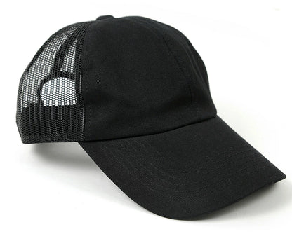 コットンキャップ BIGWATCH正規品 ブラック ローキャップ ビッグサイズ ビッグワッチ メッシュ ゴルフキャップ スポーツ TCP-01M 春 夏 秋 UVケア