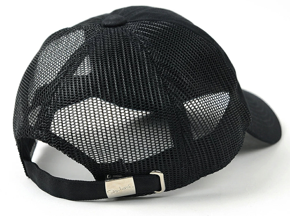 コットンキャップ BIGWATCH正規品 ブラック ローキャップ ビッグサイズ ビッグワッチ メッシュ ゴルフキャップ スポーツ TCP-01M 春 夏 秋 UVケア