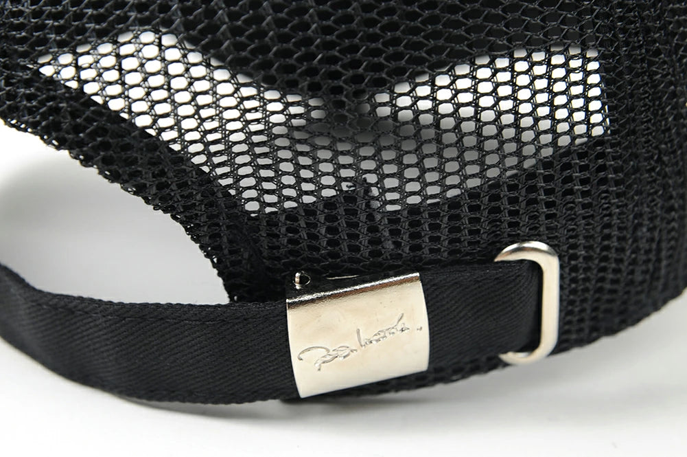 コットンキャップ BIGWATCH正規品 ブラック ローキャップ ビッグサイズ ビッグワッチ メッシュ ゴルフキャップ スポーツ TCP-01M 春 夏 秋 UVケア