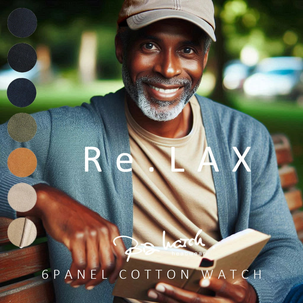 コットン キャップ BIGWATCH正規品 8色 黒/ブラック ローキャップ ビッグサイズ ビッグワッチ 6パネルキャップ TCP-01