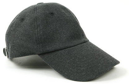 フランネル ローキャップ BIGWATCH正規品 チャコールグレー ローキャップ ビッグサイズ ビッグワッチ コットン100％ TCP-05 春 夏 秋 UVケア