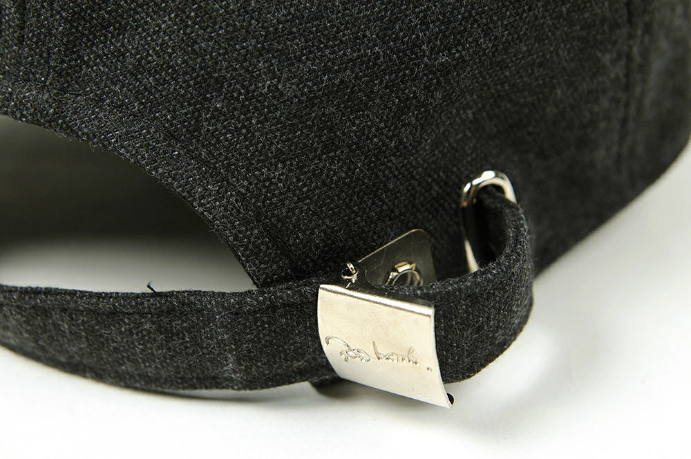 フランネル ローキャップ BIGWATCH正規品 チャコールグレー ローキャップ ビッグサイズ ビッグワッチ コットン100％ TCP-05 春 夏 秋 UVケア