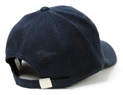 無地 ヘンプニットコットン ローキャップ BIGWATCH ネイビー 紺 TCP-06 ローキャップ コットン ビッグワッチ 秋冬