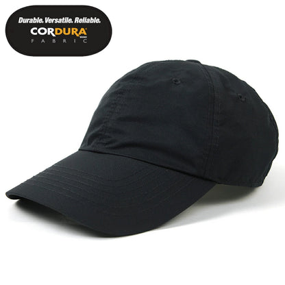 コーデュラナイロン ローキャップ BIGWATC正規品 ブラック 黒 TCP-07 ビッグワッチ 春夏 秋 UVケア ゴルフ スポーツ アウトドア