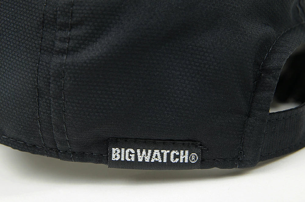 コーデュラナイロン ローキャップ BIGWATC正規品 ブラック 黒 TCP-07 ビッグワッチ 春夏 秋 UVケア ゴルフ スポーツ アウトドア
