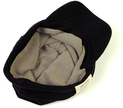 ヘンプシェード ニット ブラック 黒 ニットキャップ ルーズ ビッグワッチ つば付ニット サイズ TH-01 春 秋 冬 春 夏 秋 UVケア BIGWATCH正規品