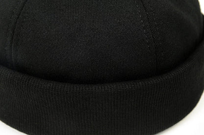 サグキャップ ビッグワッチ ブラック 黒 ショートワッチ ロールキャップ コットン100％ THG-01 BIGWATCH正規品