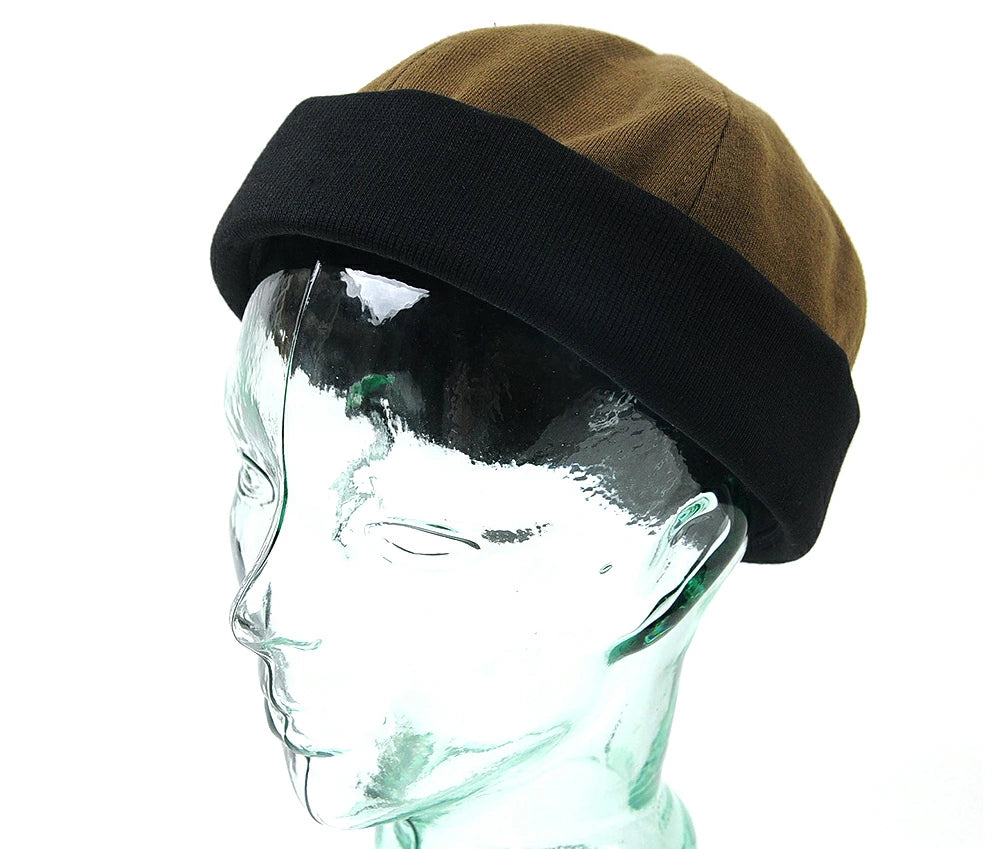 サグキャップ ビッグワッチ ブラウン ショートワッチ ロールキャップ コットン100％ THG-02 2020 BIGWATCH正規品