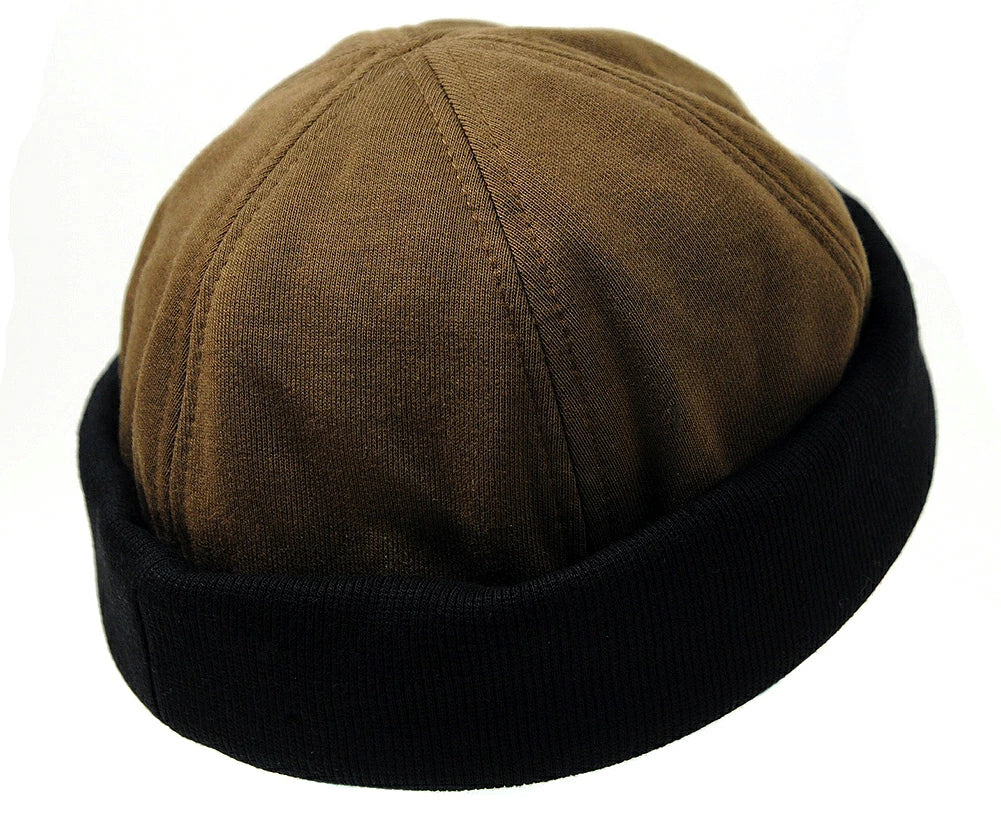 サグキャップ ビッグワッチ ブラウン ショートワッチ ロールキャップ コットン100％ THG-02 2020 BIGWATCH正規品