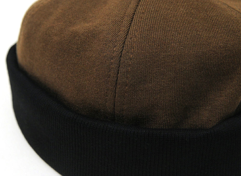 サグキャップ ビッグワッチ ブラウン ショートワッチ ロールキャップ コットン100％ THG-02 2020 BIGWATCH正規品