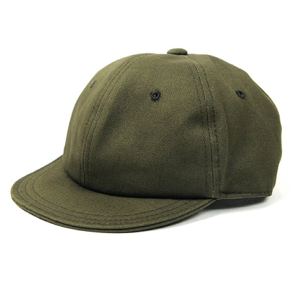 コットンブリッジキャップ BIGWATCH正規品 カーキ ビッグサイズ ビッグワッチ コットンキャップ つば 短い アンパイア UCP-02 春 夏 秋 UVケア