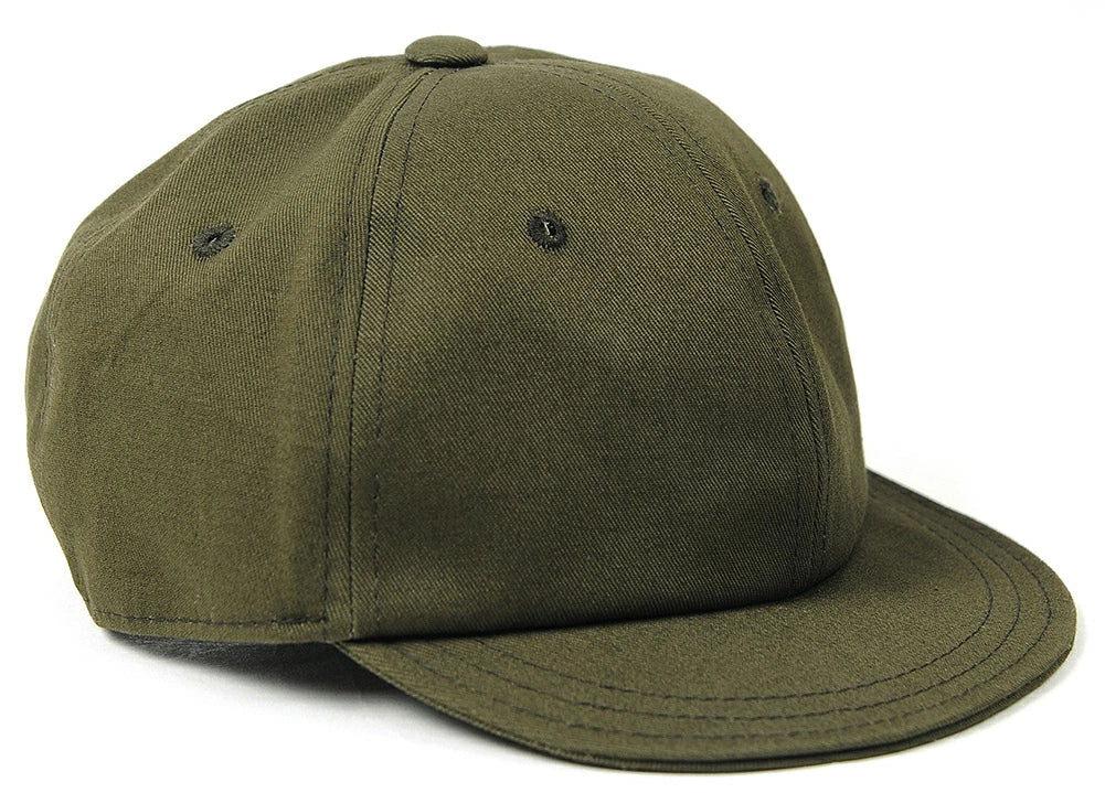 コットンブリッジキャップ BIGWATCH正規品 カーキ ビッグサイズ ビッグワッチ コットンキャップ つば 短い アンパイア UCP-02 春 夏 秋 UVケア