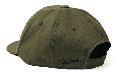 コットンブリッジキャップ BIGWATCH正規品 カーキ ビッグサイズ ビッグワッチ コットンキャップ つば 短い アンパイア UCP-02 春 夏 秋 UVケア