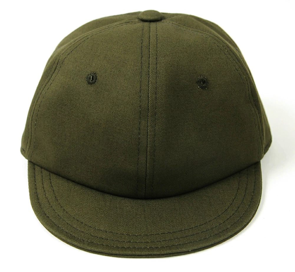 コットンブリッジキャップ BIGWATCH正規品 カーキ ビッグサイズ ビッグワッチ コットンキャップ つば 短い アンパイア UCP-02 春 夏 秋 UVケア