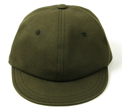 コットンブリッジキャップ BIGWATCH正規品 カーキ ビッグサイズ ビッグワッチ コットンキャップ つば 短い アンパイア UCP-02 春 夏 秋 UVケア