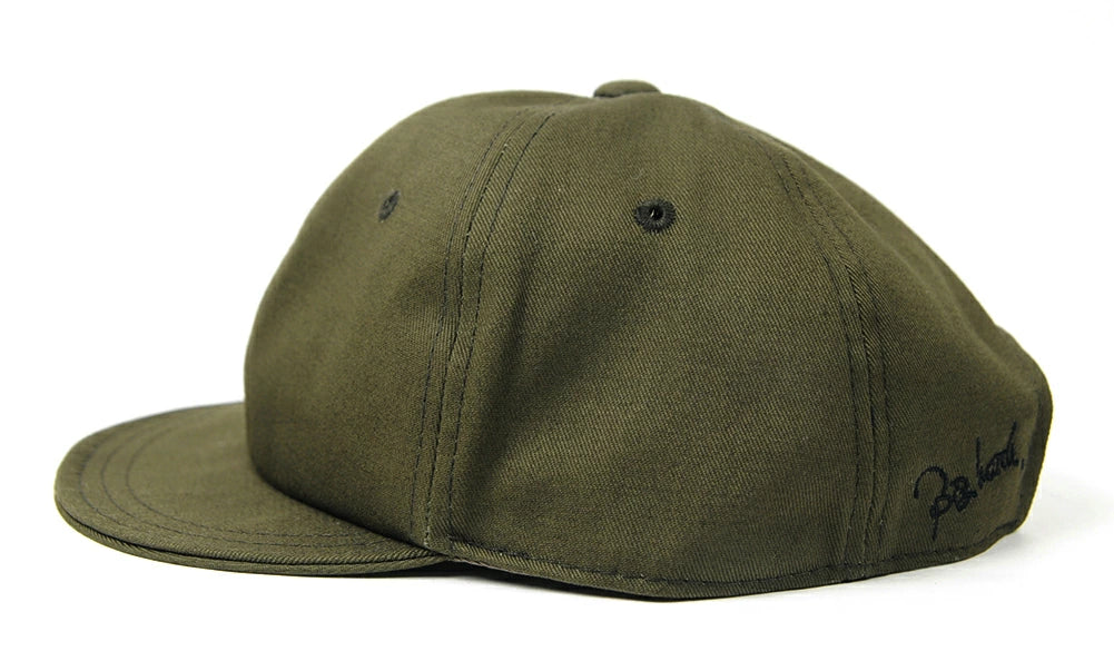 コットンブリッジキャップ BIGWATCH正規品 カーキ ビッグサイズ ビッグワッチ コットンキャップ つば 短い アンパイア UCP-02 春 夏 秋 UVケア