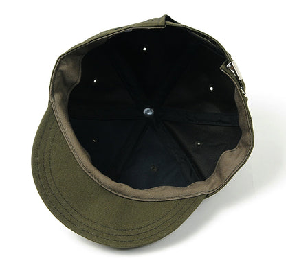 コットンブリッジキャップ BIGWATCH正規品 カーキ ビッグサイズ ビッグワッチ コットンキャップ つば 短い アンパイア UCP-02 春 夏 秋 UVケア