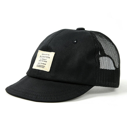 ブリッジキャップ BIGWATCH正規品 黒 ブラック ビッグサイズ ビッグワッチ メッシュキャップ つば 短い アンパイア UCPM-01 春 夏 秋