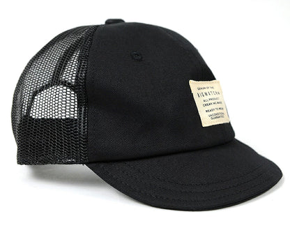 ブリッジキャップ BIGWATCH正規品 黒 ブラック ビッグサイズ ビッグワッチ メッシュキャップ つば 短い アンパイア UCPM-01 春 夏 秋