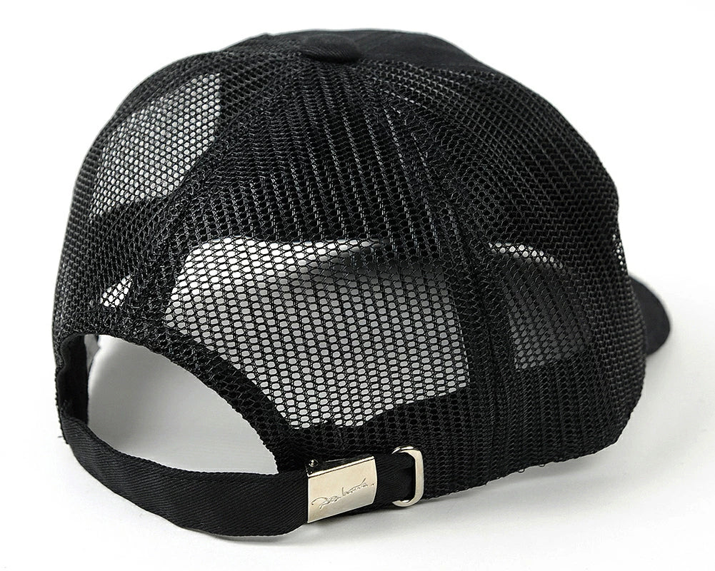 ブリッジキャップ BIGWATCH正規品 黒 ブラック ビッグサイズ ビッグワッチ メッシュキャップ つば 短い アンパイア UCPM-01 春 夏 秋
