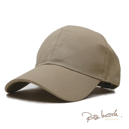 無地 ６パネルキャップ グレージュ ベージュ BIGWATCH キャップ WC-01 春夏 秋 UVケア 男女兼用サイズ レディース 帽子