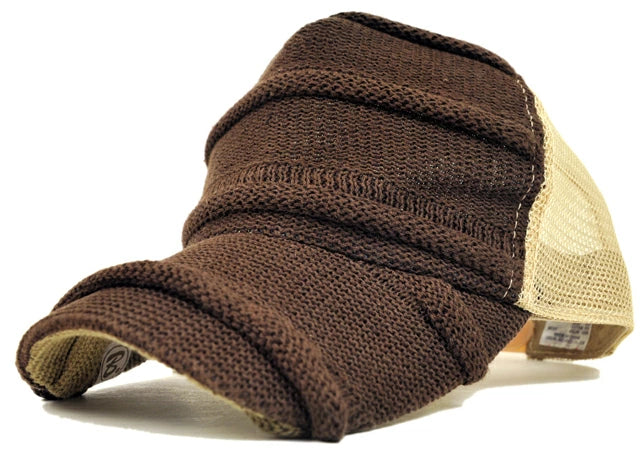 ヘンプロール BIGWATCH ブラウン ベージュ メッシュ キャップ ビッグワッチ WCHM-06　春夏 秋冬 男女兼用サイズ メンズ 帽子 レディース