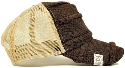 ヘンプロール BIGWATCH ブラウン ベージュ メッシュ キャップ ビッグワッチ WCHM-06　春夏 秋冬 男女兼用サイズ メンズ 帽子 レディース