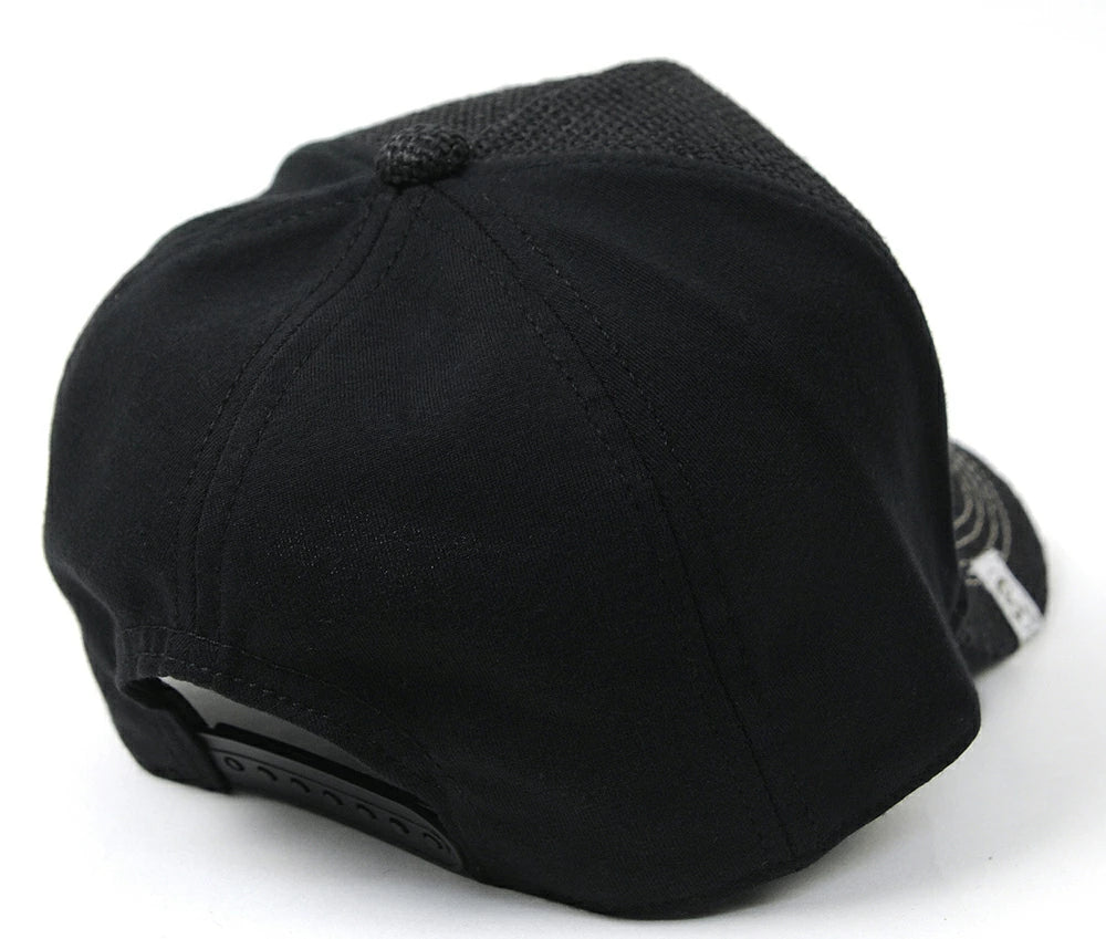 無地 ヘンプ コットン キャップ ビッグワッチ BIGWATCH正規品 オールブラック 黒 WCPMCT-01 春 夏 秋 男女兼用サイズ キャップ